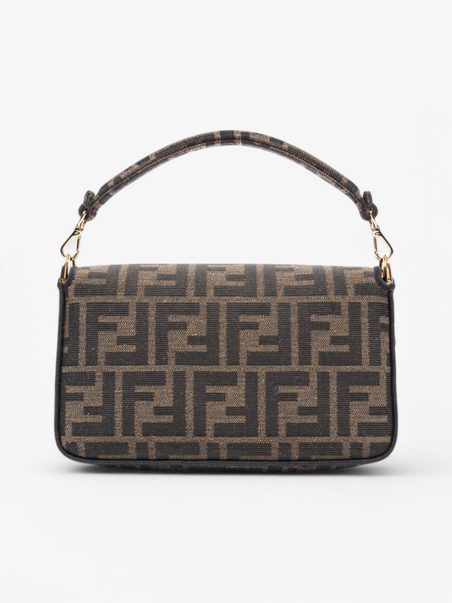 Fendi Baguette  Black / Brown Canvas Image 4