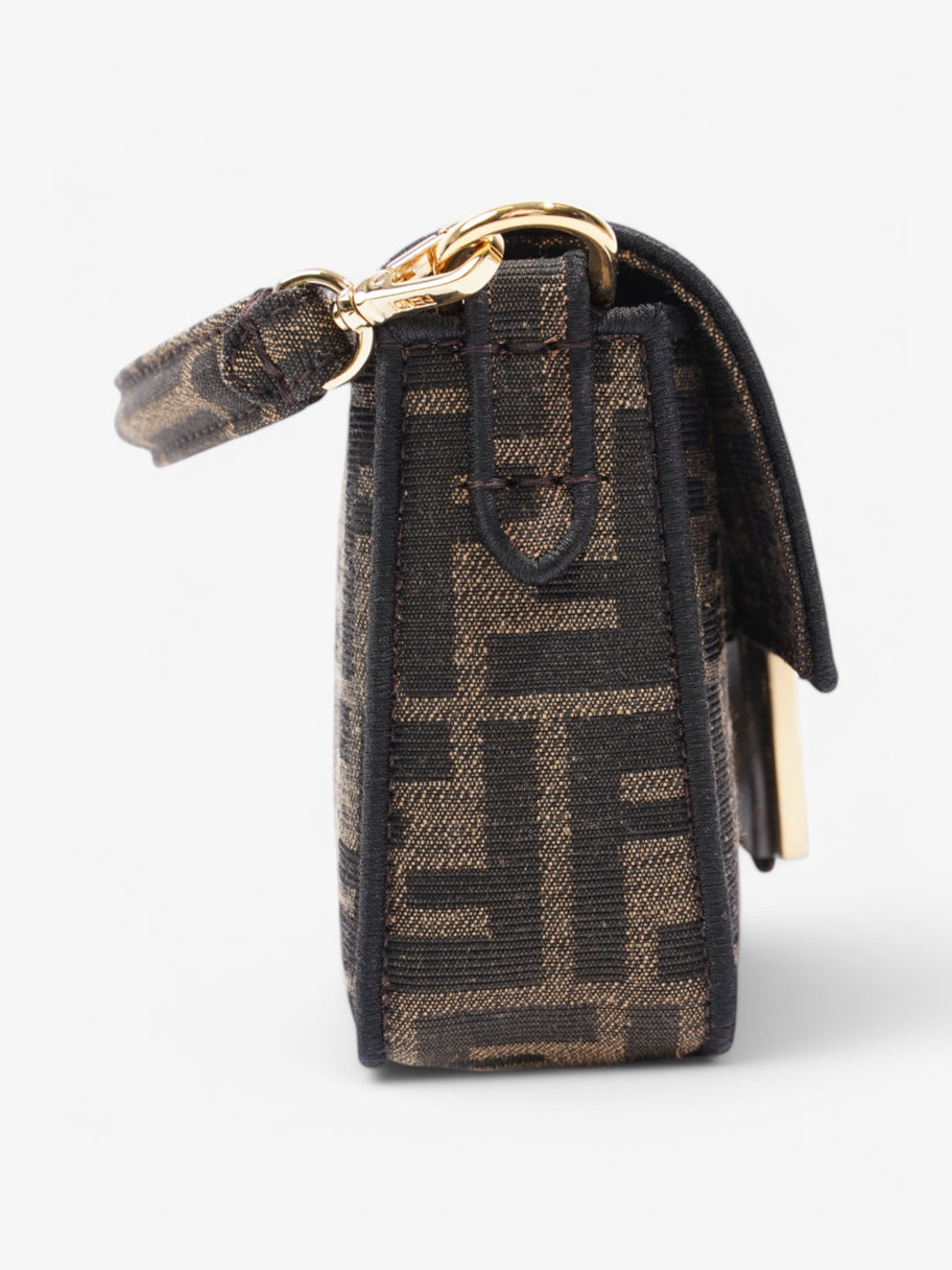 Fendi Baguette  Black / Brown Canvas Image 5