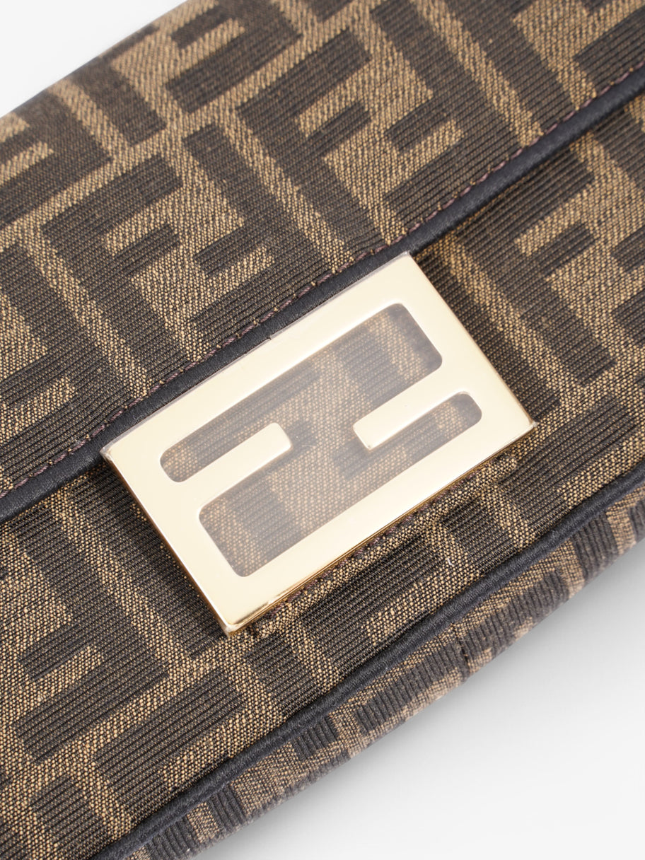 Fendi Baguette  Black / Brown Canvas Image 7