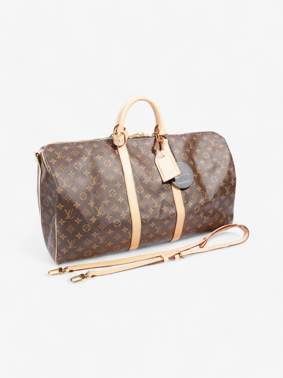 Louis Vuitton Keepall Bandouliere Monogram Coated Canvas 55 Image 11