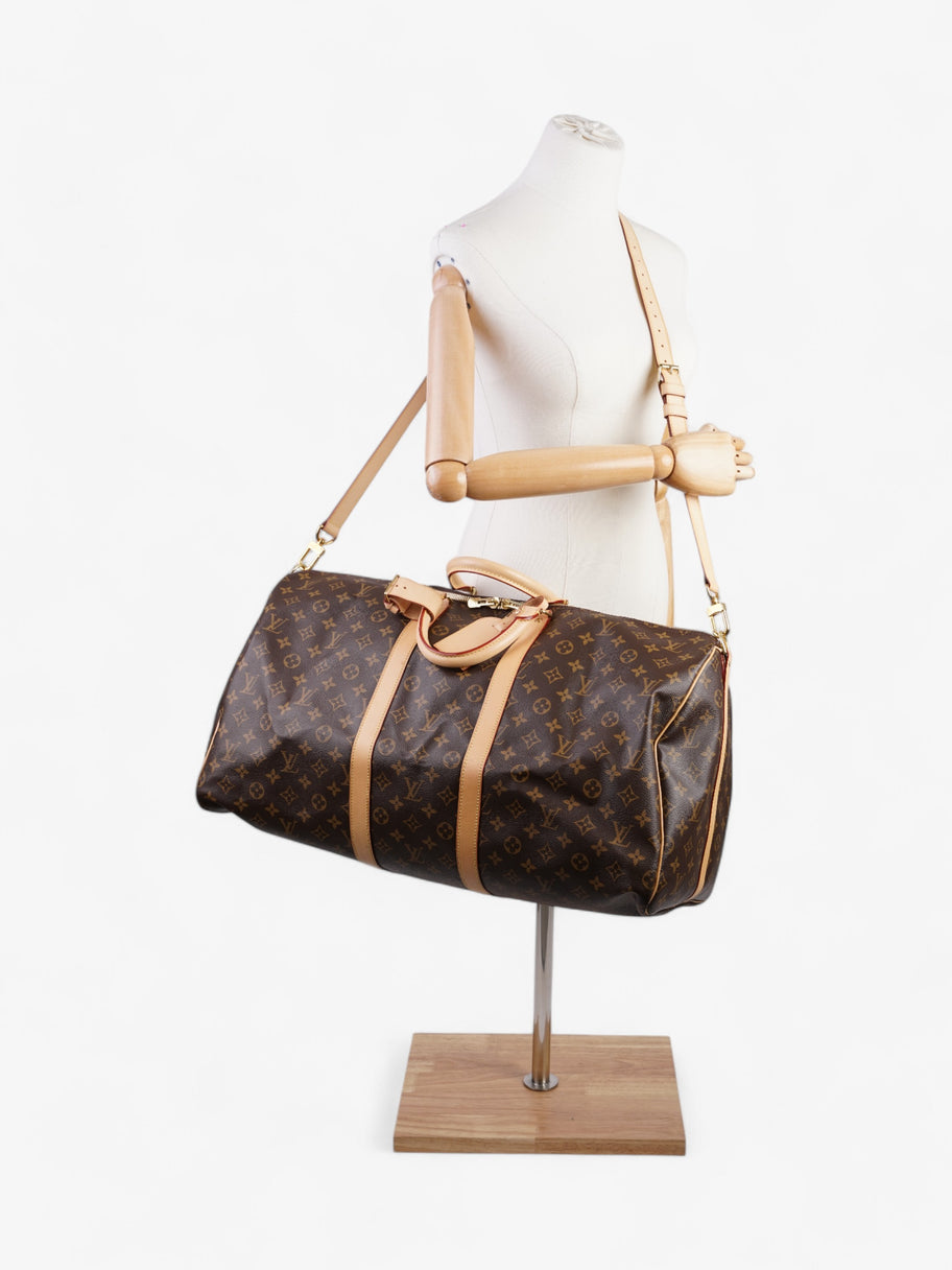Louis Vuitton Keepall Bandouliere Monogram Coated Canvas 55 Image 2
