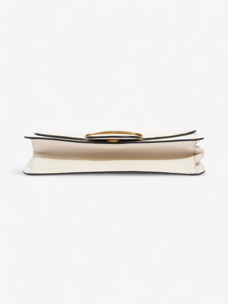 Valentino VLogo Loco Shoulder Bag Ivory Calfskin Leather Image 6