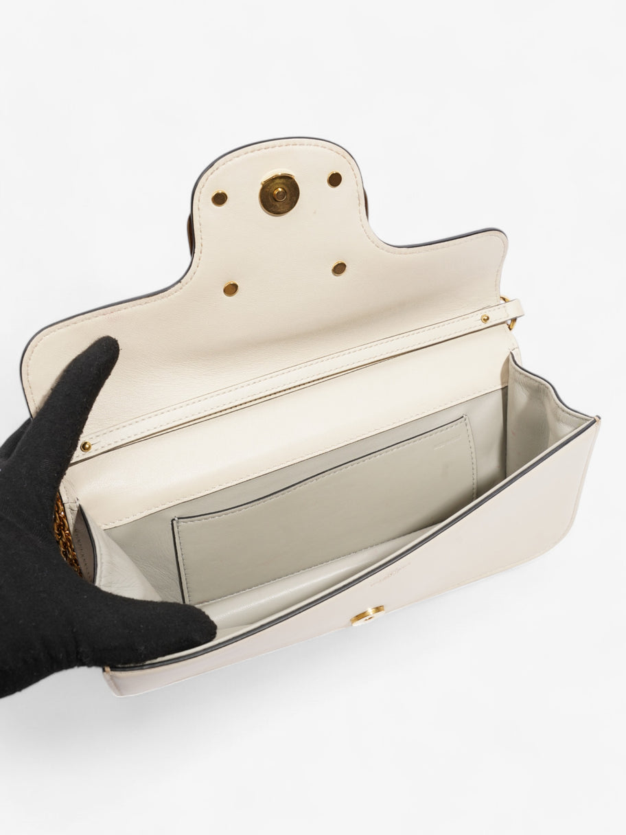 Valentino VLogo Loco Shoulder Bag Ivory Calfskin Leather Image 7