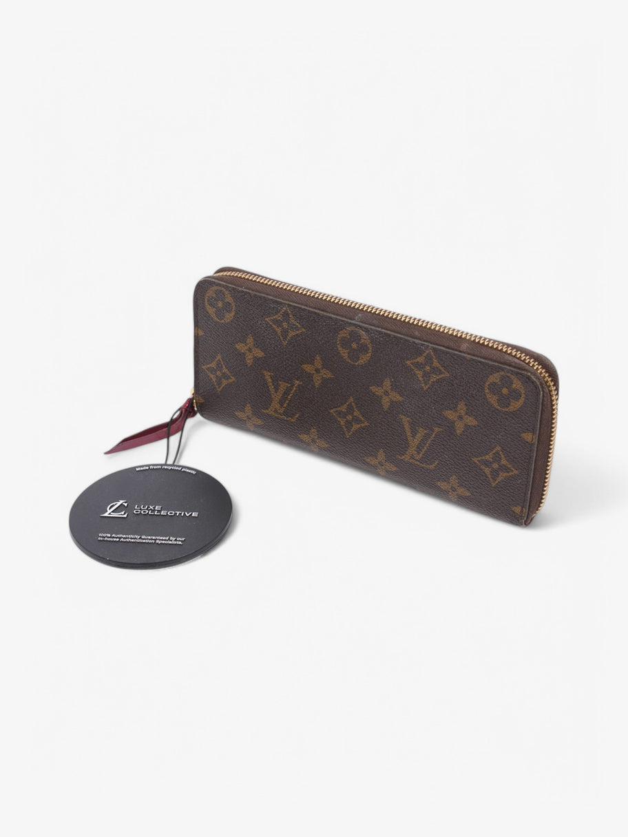 Louis Vuitton Clemence Wallet Monogram Coated Canvas Image 9