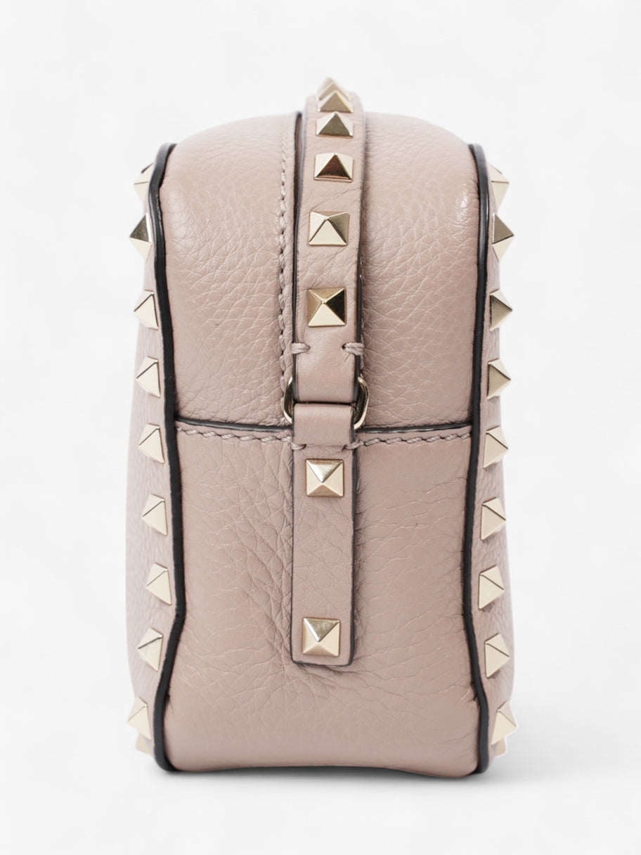Valentino Rockstud Crossbody Light Rose Beige Calfskin Leather Image 5