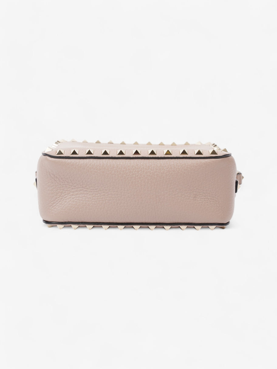 Valentino Rockstud Crossbody Light Rose Beige Calfskin Leather Image 6