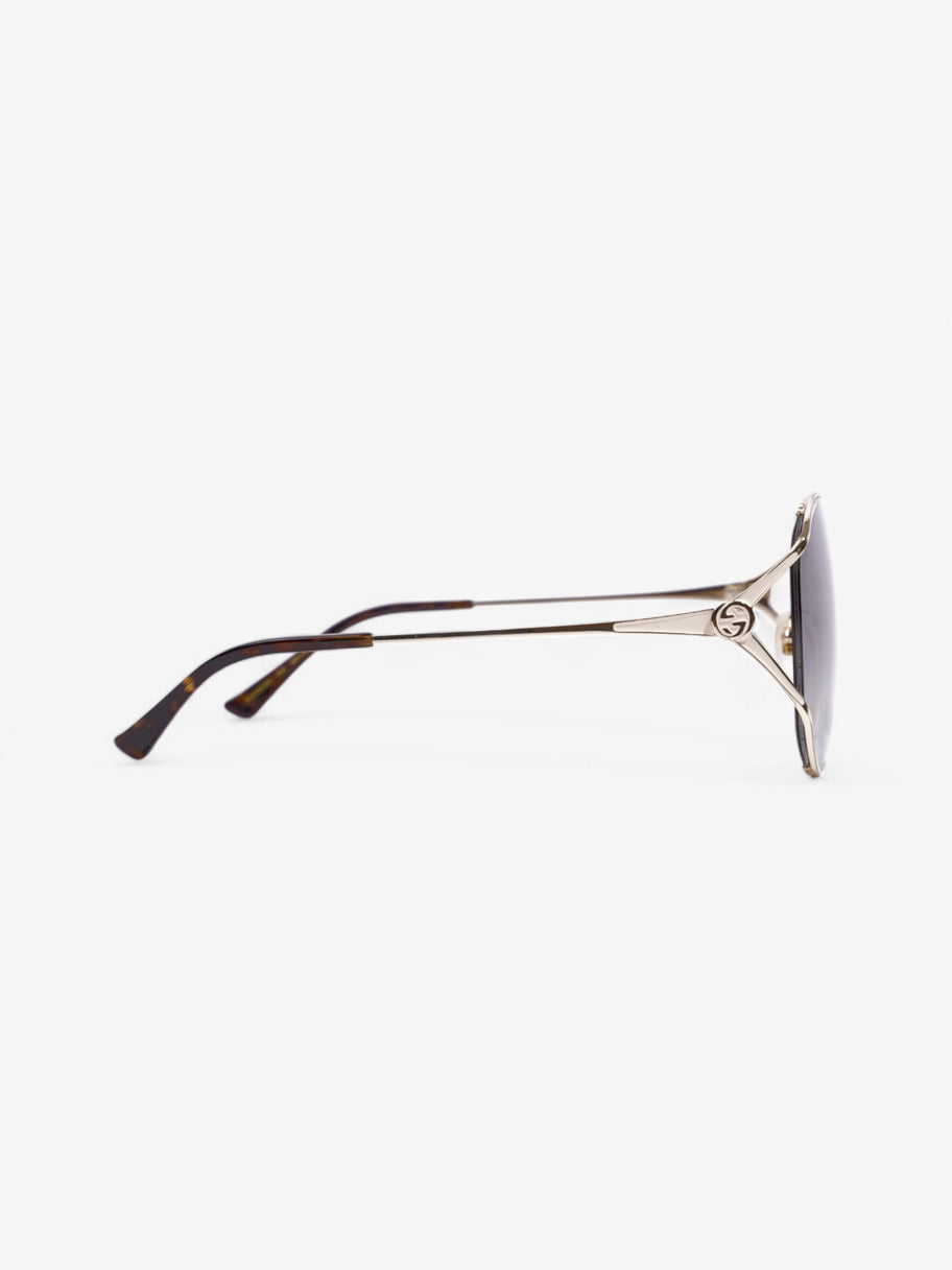 Gucci Sunglasses Brown Plastic Image 4