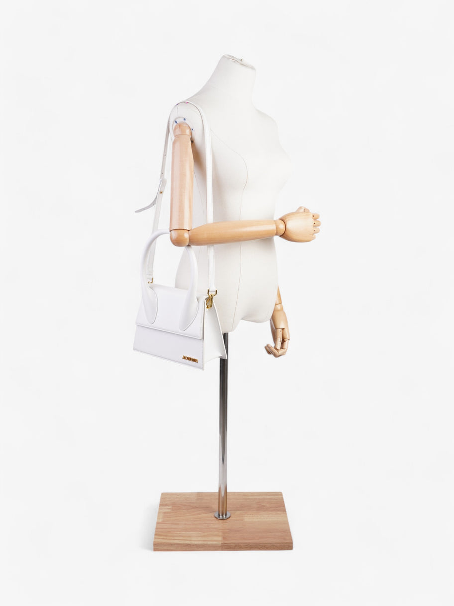 Jacquemus Le Chiquito White Leather Grande Image 2