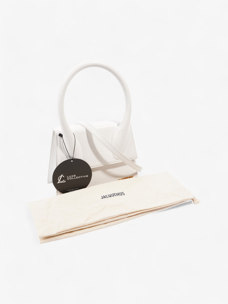 Jacquemus Le Chiquito White Leather Grande Image 11