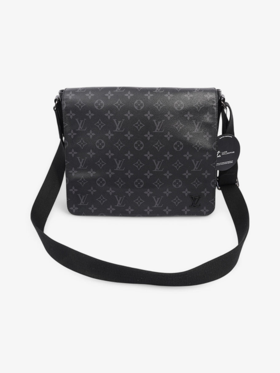 Louis Vuitton District Messenger Monogram Eclipse Coated Canvas PM Image 9