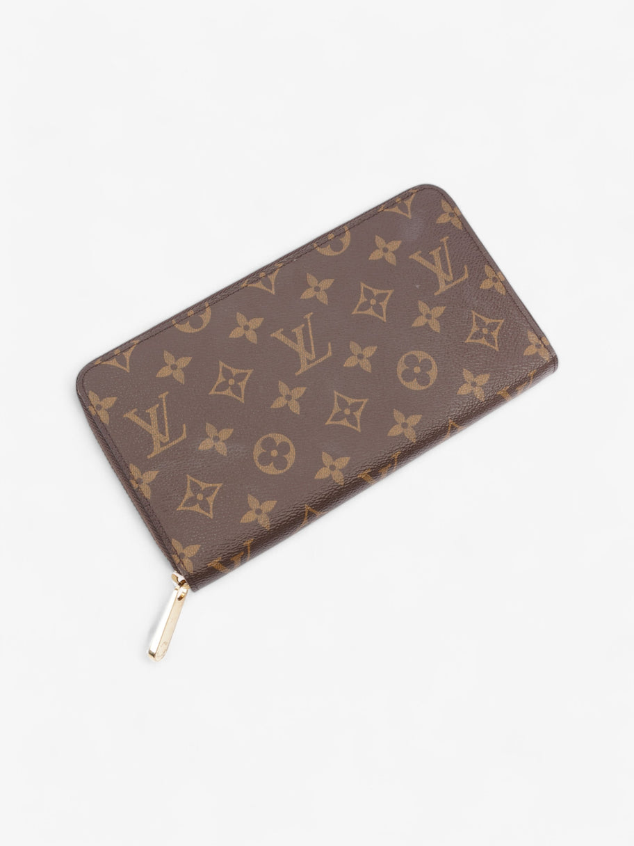Louis Vuitton Zippy Organiser Zip Round Wallet Monogram / Gold Coated Canvas Image 3