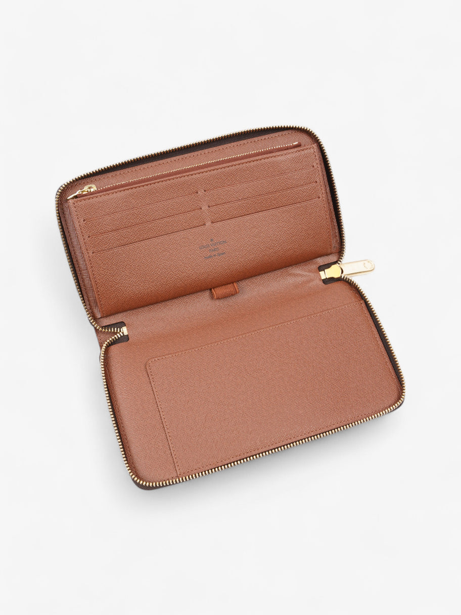 Louis Vuitton Zippy Organiser Zip Round Wallet Monogram / Gold Coated Canvas Image 4