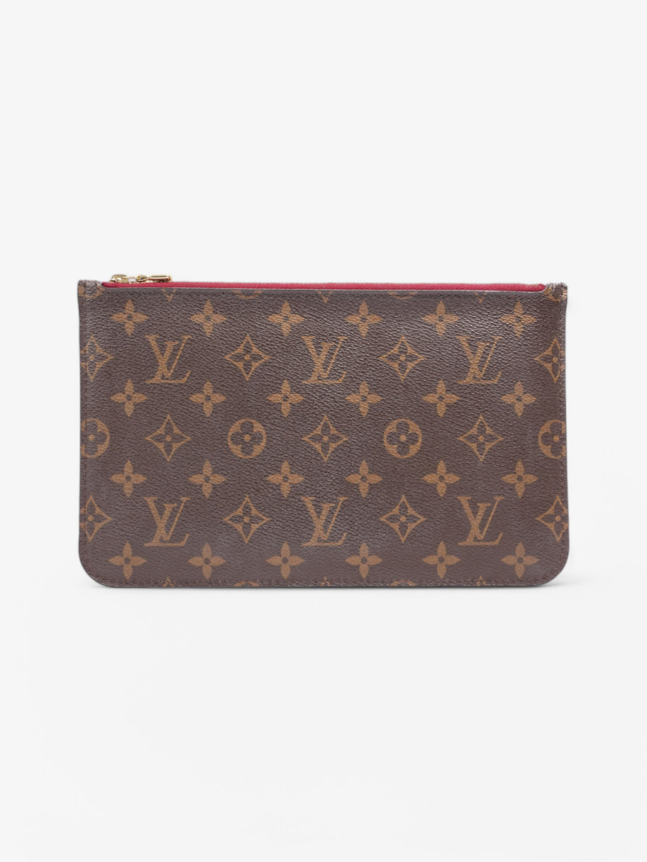 Louis Vuitton Neverfull Clutch Monogram Coated Canvas Image 1