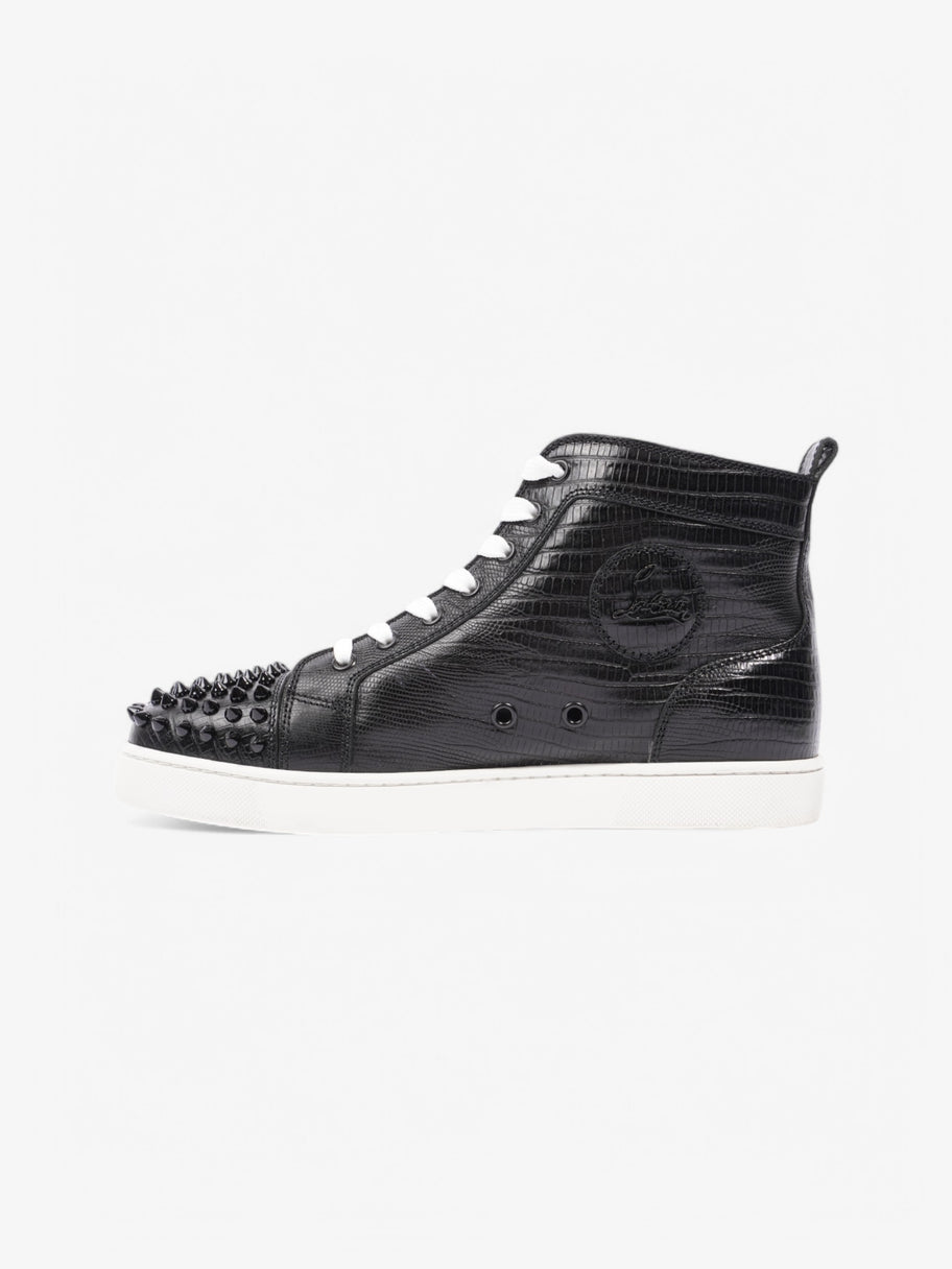 Christian Louboutin Lou Spikes High-tops Black Leather EU 40 UK 7 Image 3