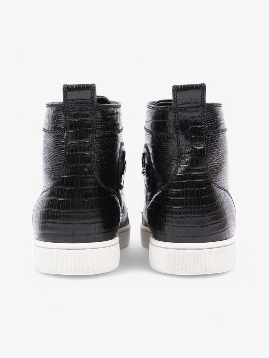 Christian Louboutin Lou Spikes High-tops Black Leather EU 40 UK 7 Image 6
