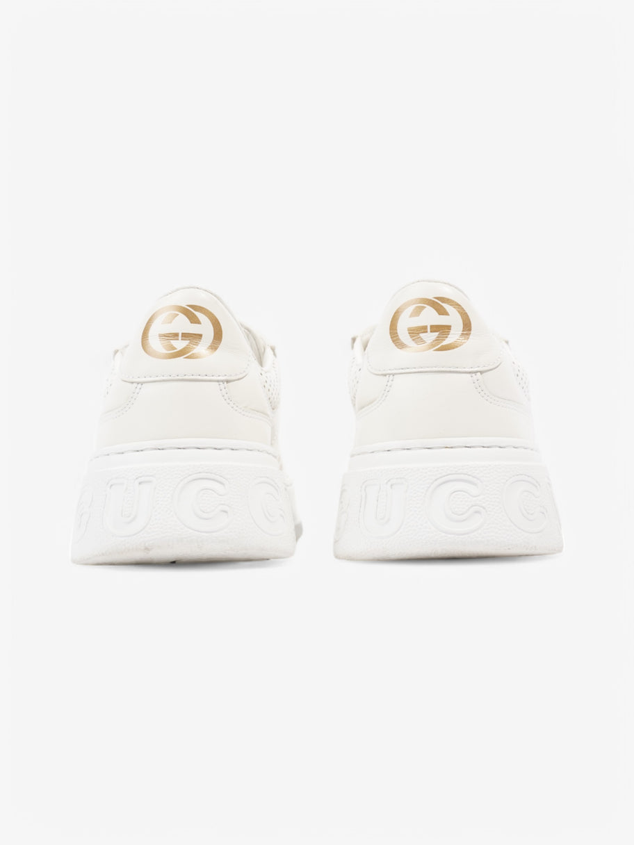 Gucci GG Embossed Chunky Sneakers White  Leather EU 41 UK 7 Image 6