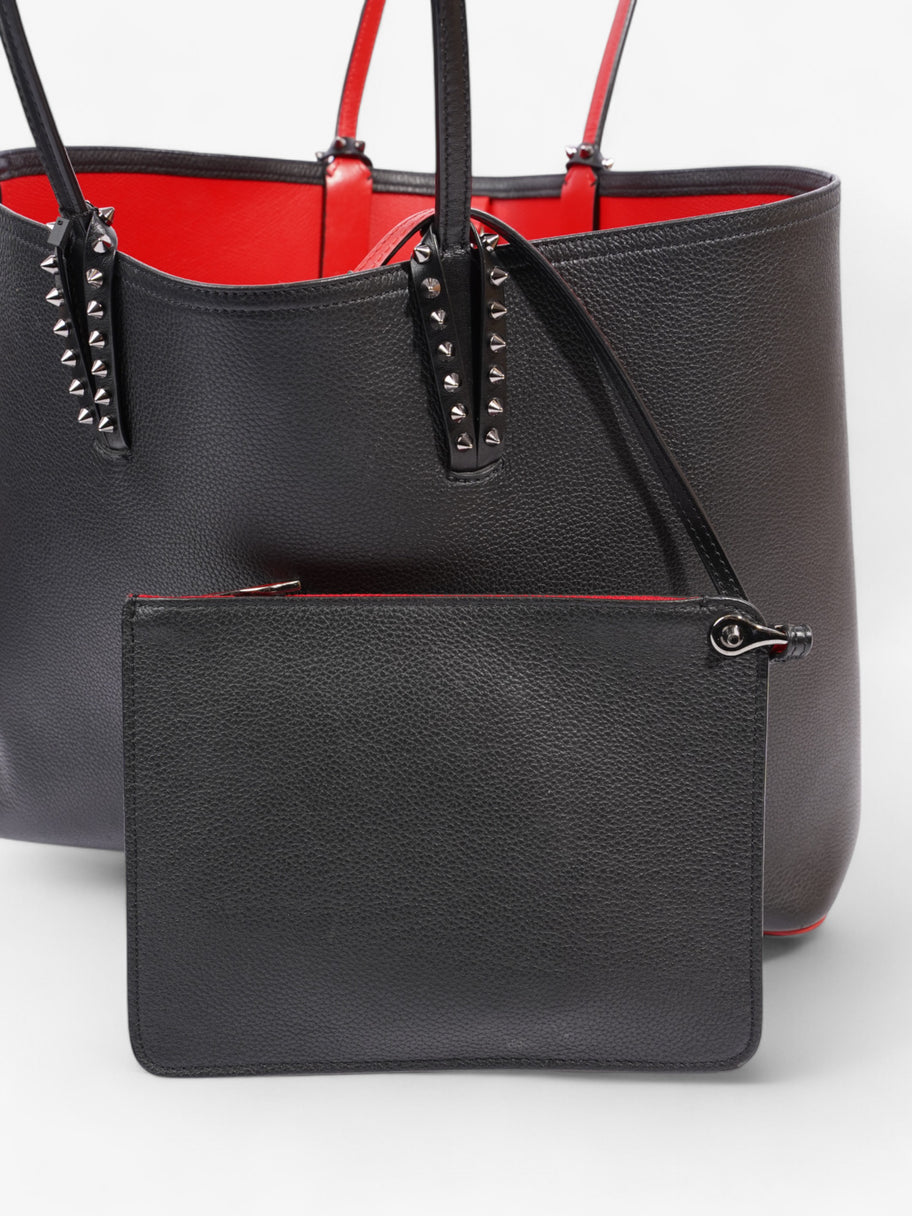 Christian Louboutin Cabata Tote Black Calfskin Leather Image 8