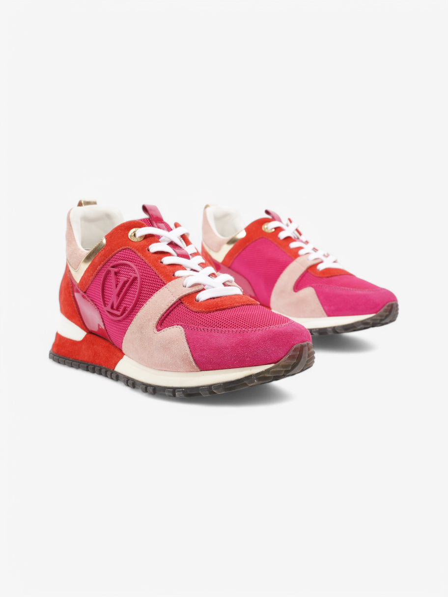 Louis Vuitton Run Away Pink / Red / White Mesh EU 37.5 UK 4.5 Image 2