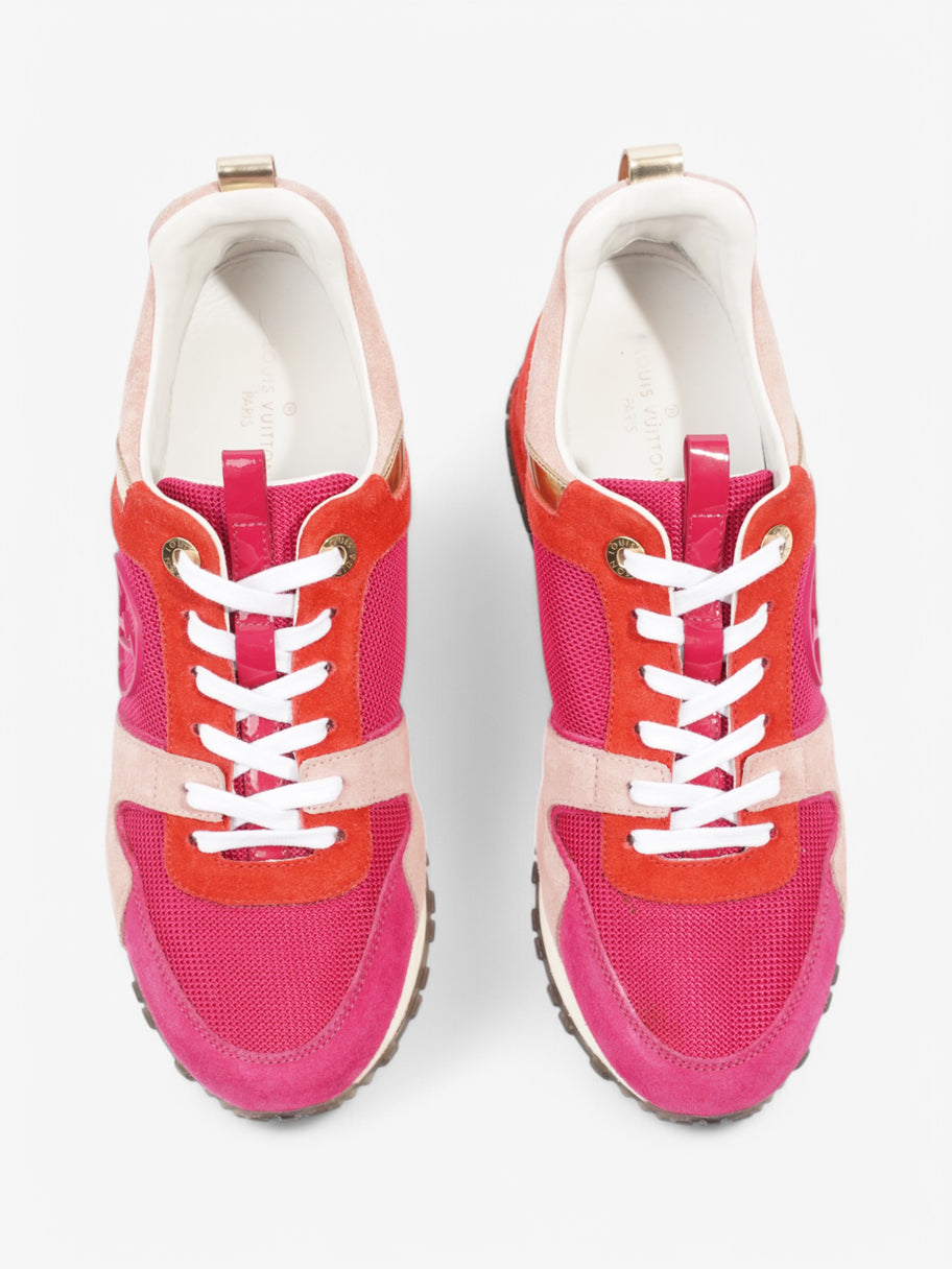 Louis Vuitton Run Away Pink / Red / White Mesh EU 37.5 UK 4.5 Image 8