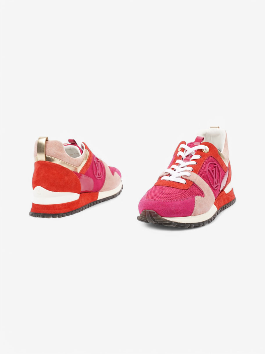 Louis Vuitton Run Away Pink / Red / White Mesh EU 37.5 UK 4.5 Image 9
