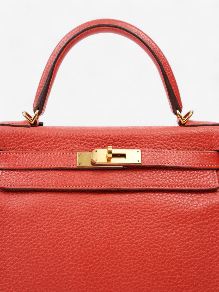 Hermes Kelly Rose Texas Clemence Leather 28 Image 7