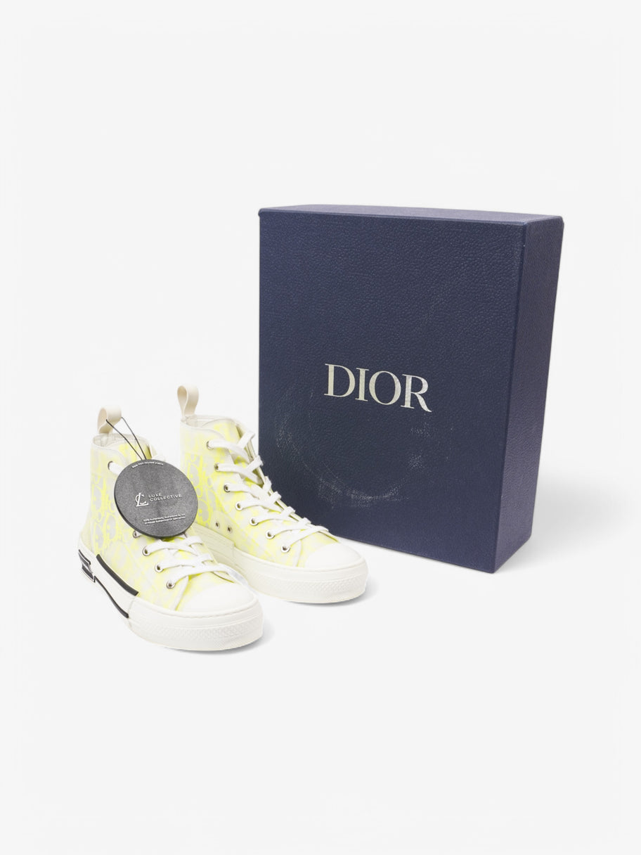 Christian Dior B23 High-tops White  / Yellow Rubber EU 38 UK 5 Image 10