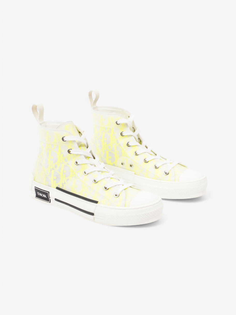 Christian Dior B23 High-tops White  / Yellow Rubber EU 38 UK 5 Image 2
