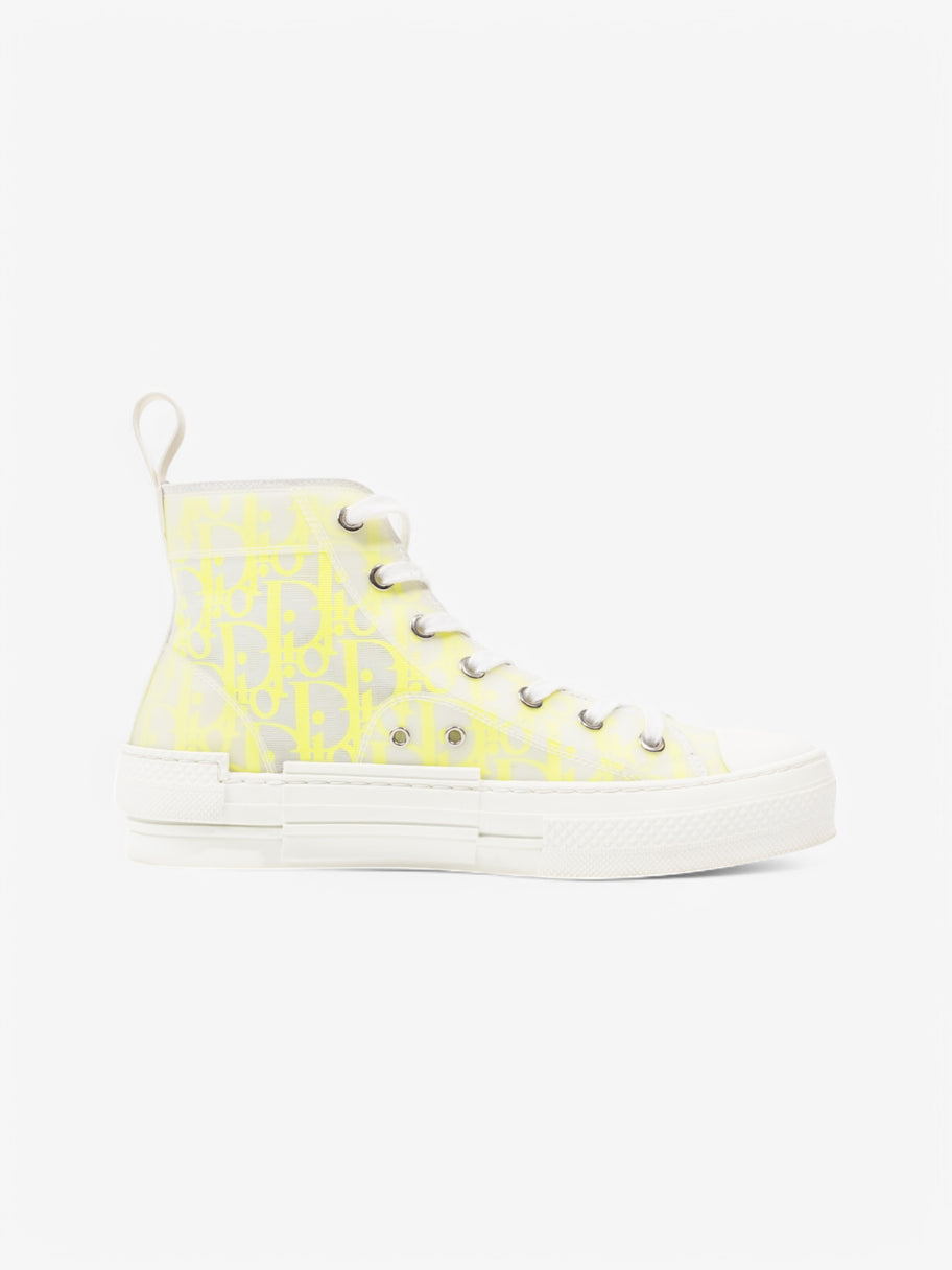 Christian Dior B23 High-tops White  / Yellow Rubber EU 38 UK 5 Image 4