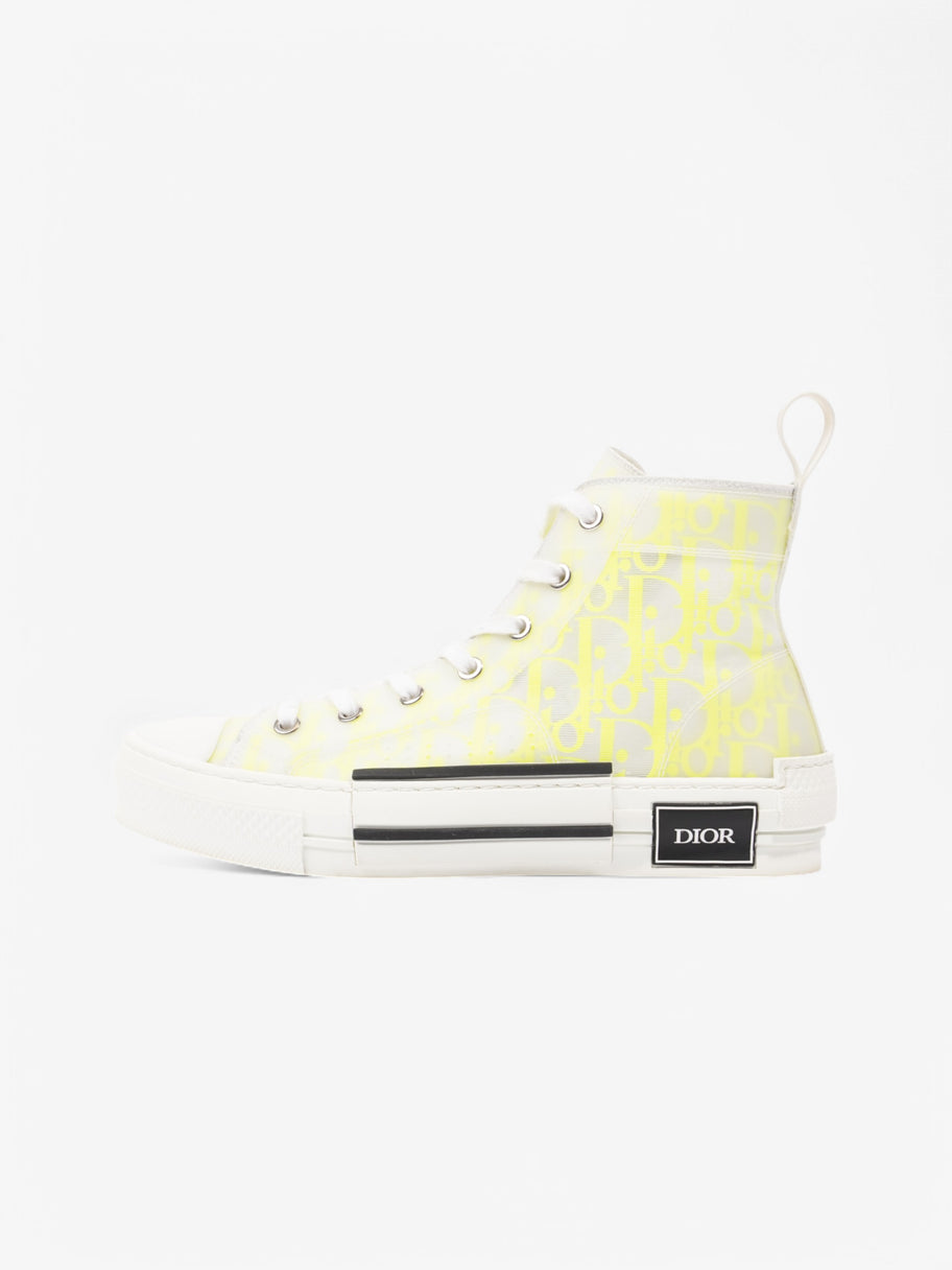 Christian Dior B23 High-tops White  / Yellow Rubber EU 38 UK 5 Image 5