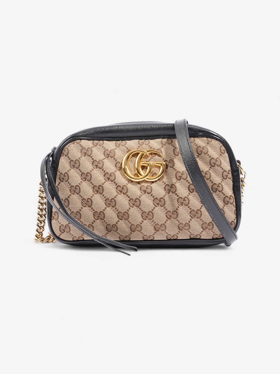 Gucci GG Marmont Camera GG Supreme / Black Canvas Small Image 1