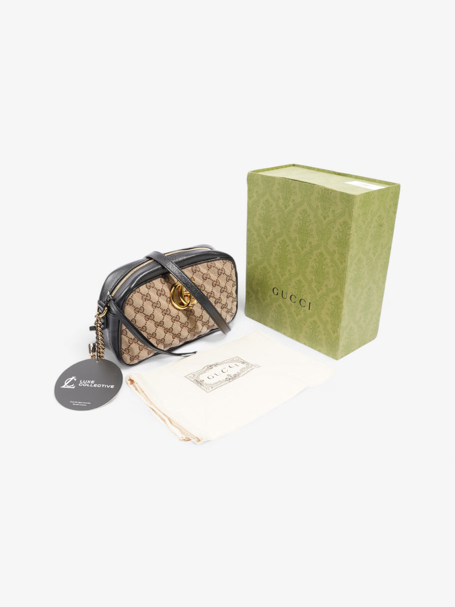 Gucci GG Marmont Camera GG Supreme / Black Canvas Small Image 9