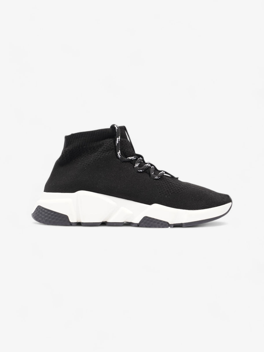 Balenciaga Speed Lace-Up Black / White Cotton EU 38 UK 5 Image 4