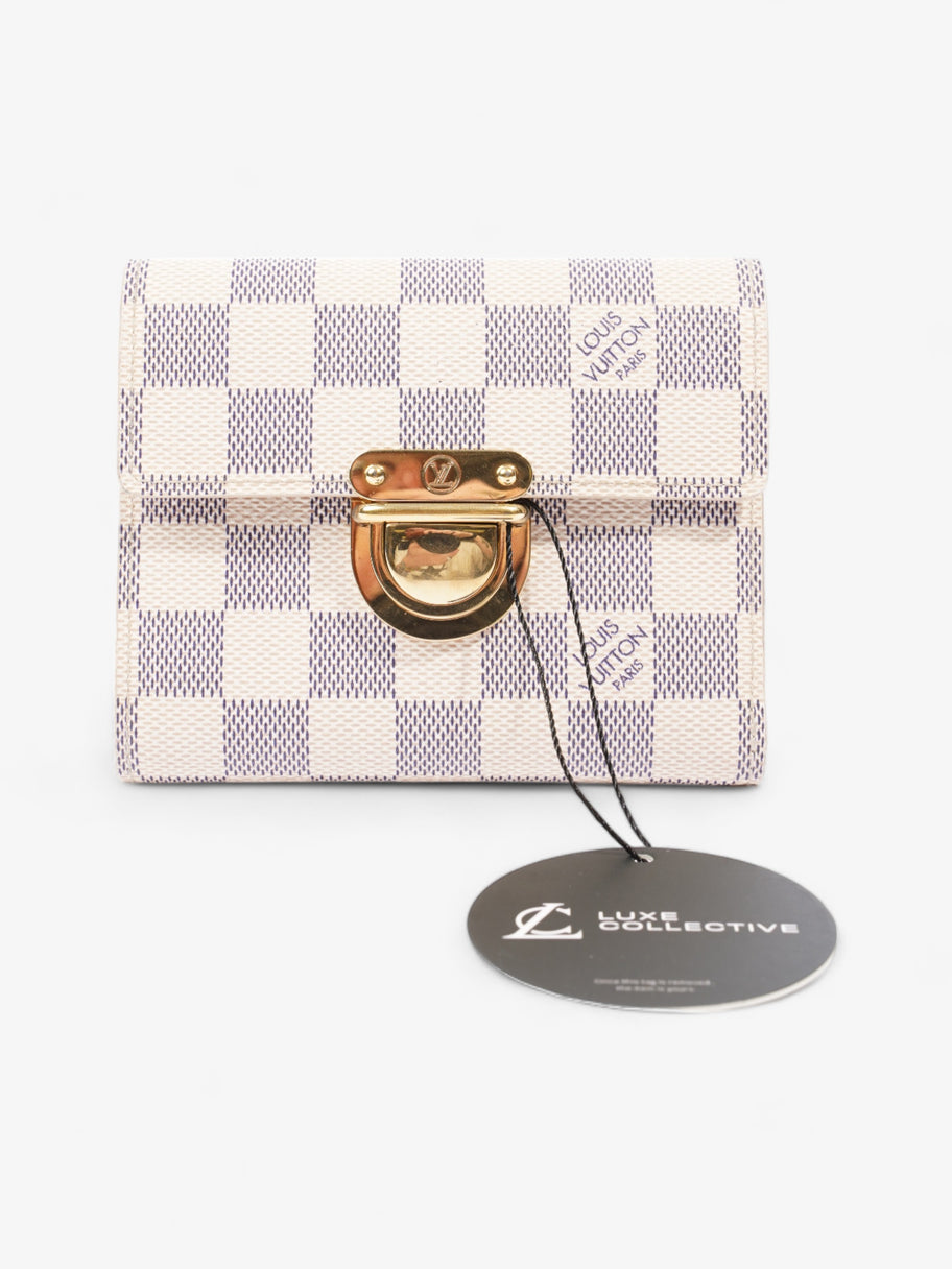 Louis Vuitton Koala Portefeuille Damier Azur Coated Canvas Image 7