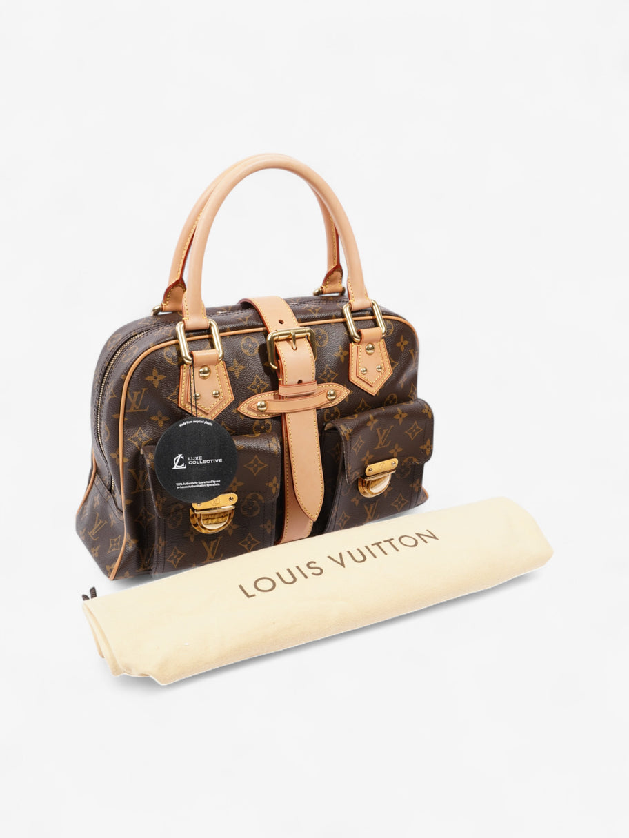Louis Vuitton Manhattan Monogram Coated Canvas GM Image 9