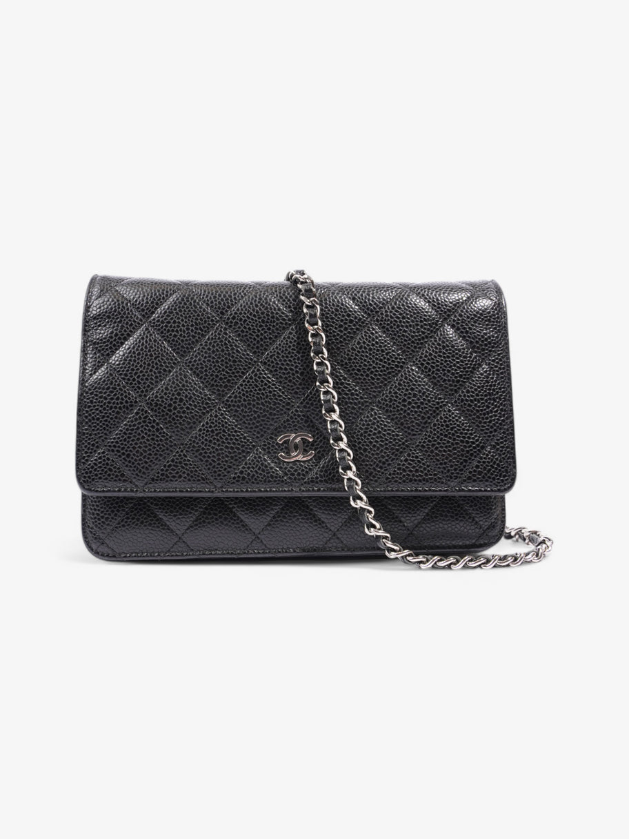 Chanel Wallet on Chain Black Caviar Leather Image 1