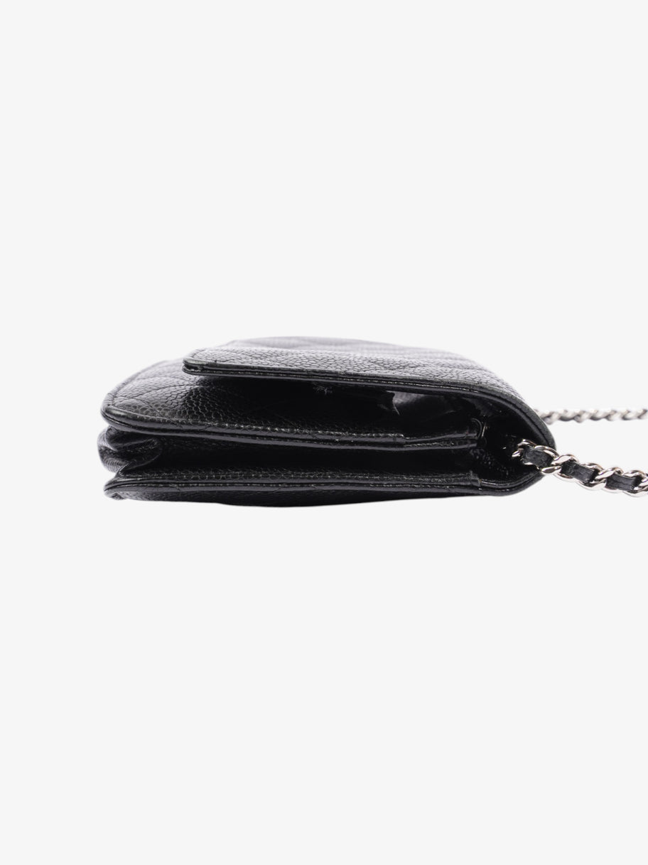 Chanel Wallet on Chain Black Caviar Leather Image 3