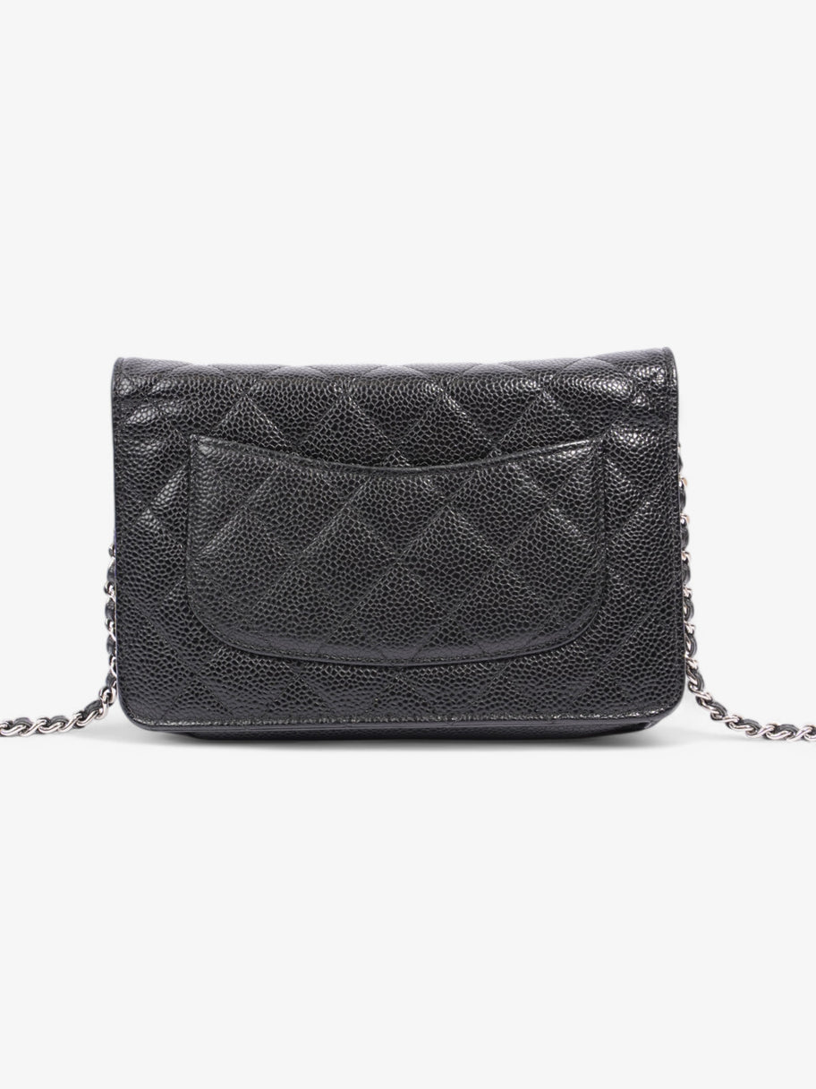 Chanel Wallet on Chain Black Caviar Leather Image 4