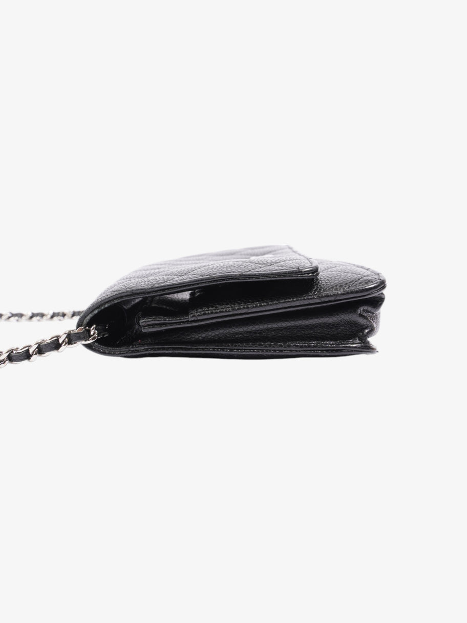 Chanel Wallet on Chain Black Caviar Leather Image 5