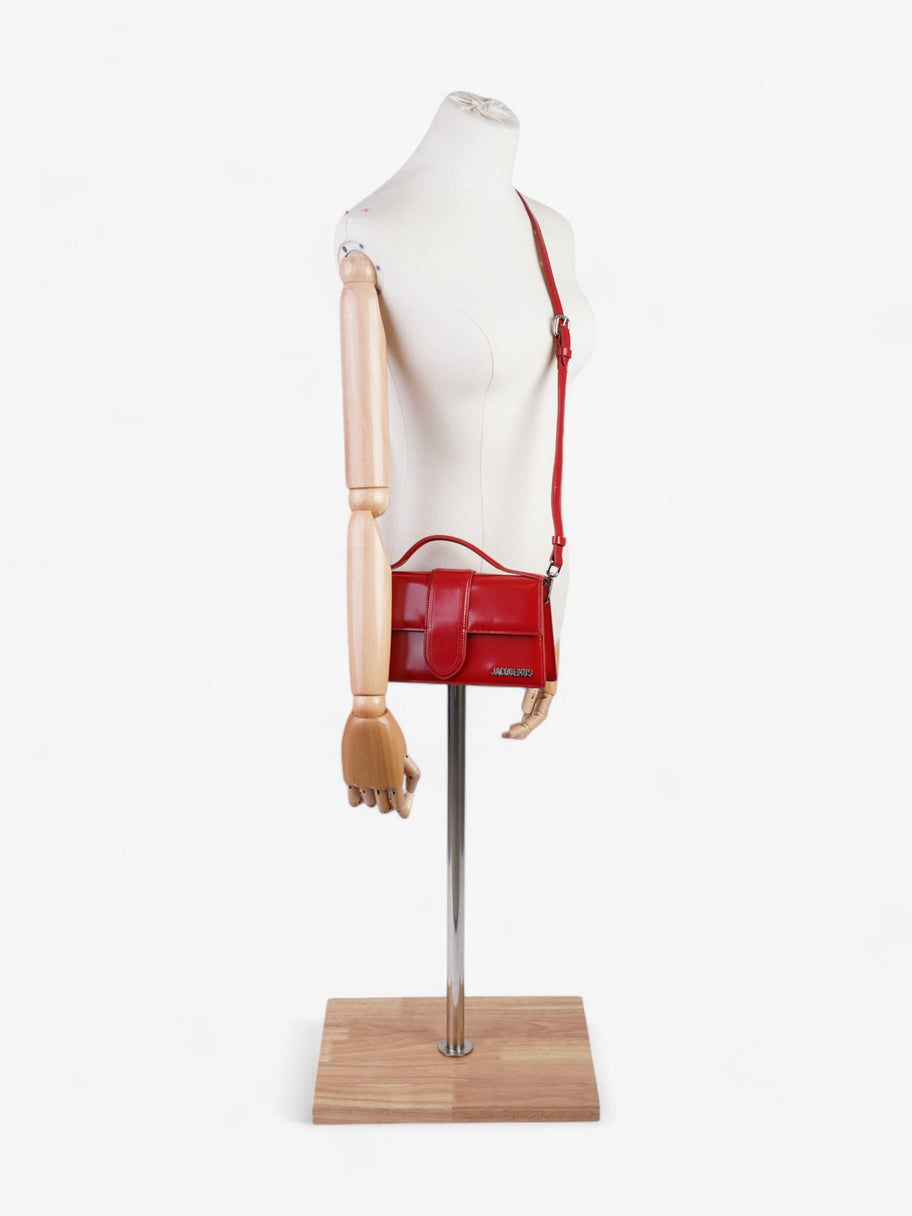 Jacquemus Le Grand Bambino Red Patent Leather Image 2