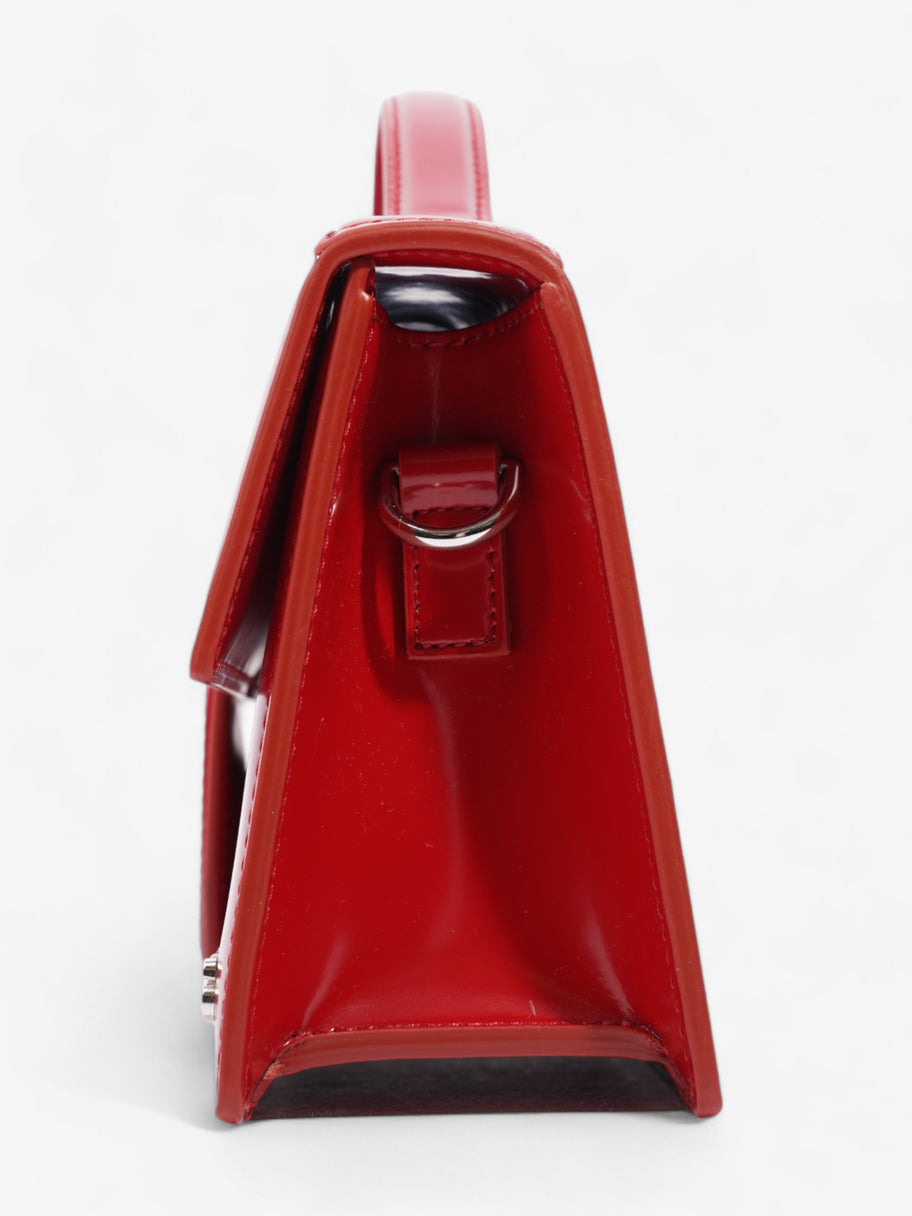 Jacquemus Le Grand Bambino Red Patent Leather Image 3