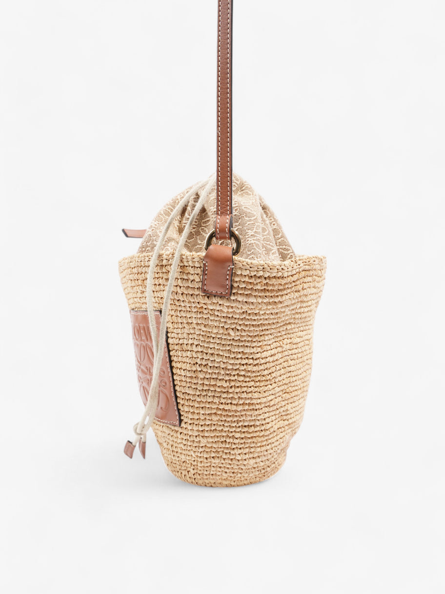 Loewe Pochette Bag Natural / Tan Raffia Image 3