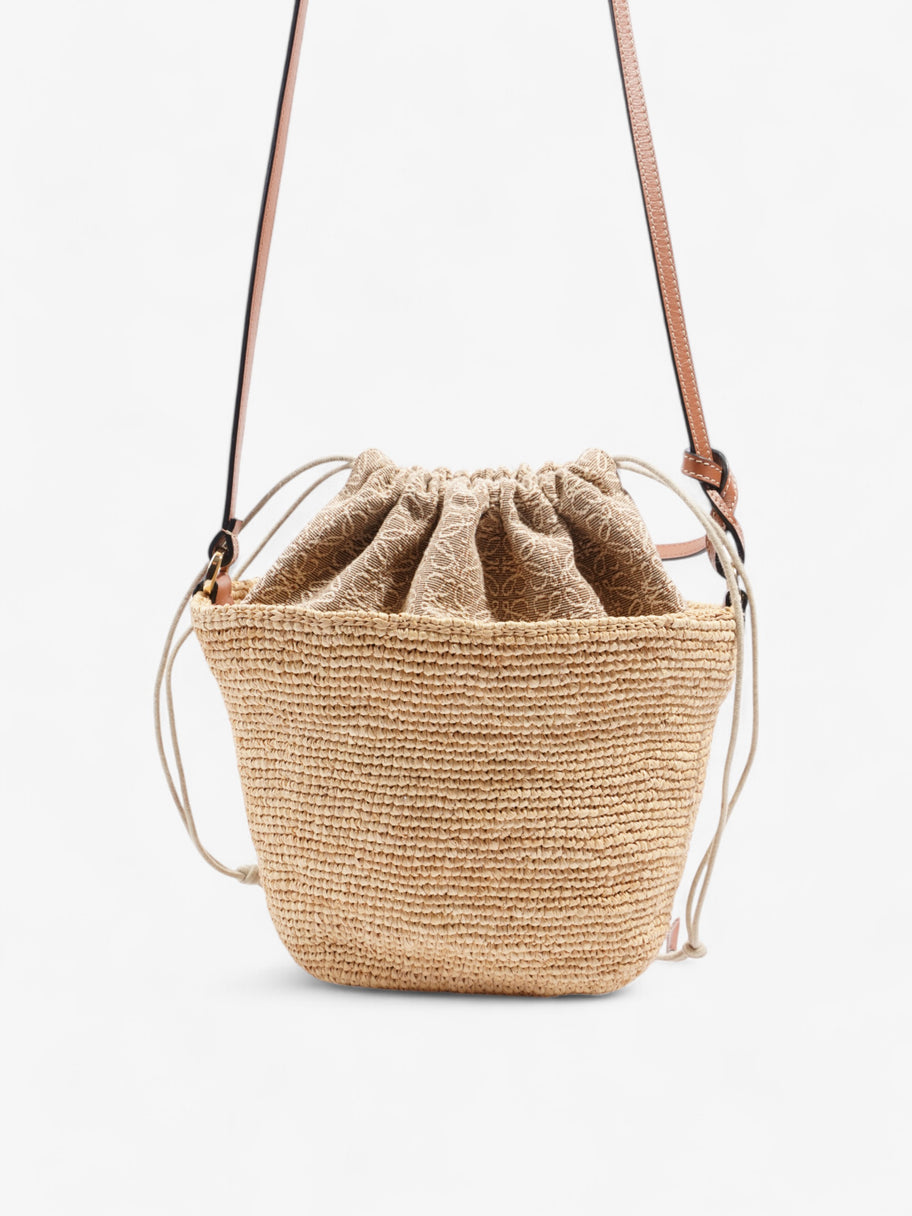 Loewe Pochette Bag Natural / Tan Raffia Image 4