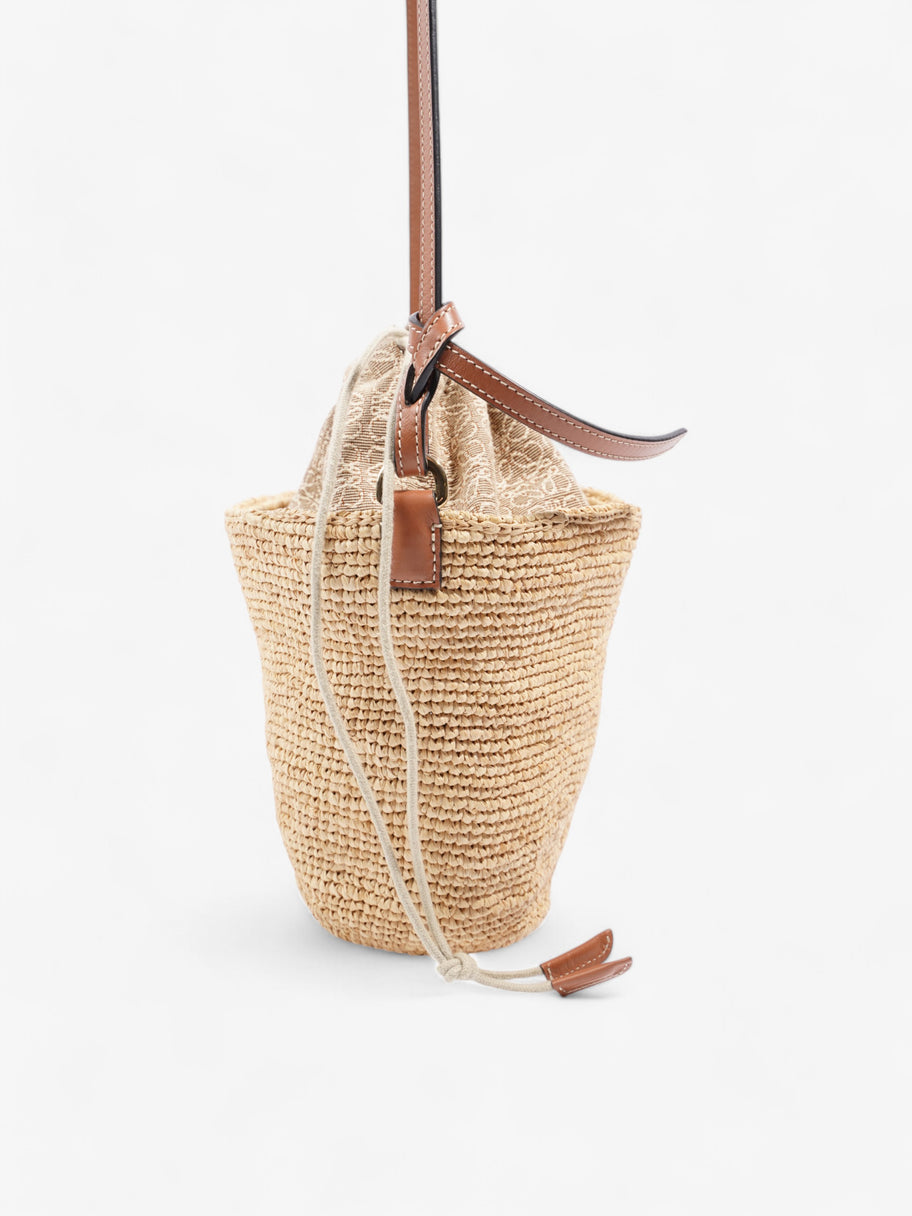 Loewe Pochette Bag Natural / Tan Raffia Image 5