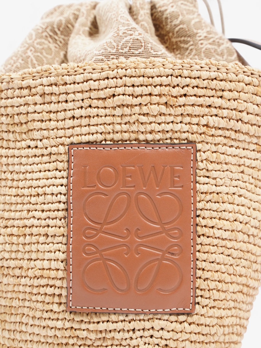 Loewe Pochette Bag Natural / Tan Raffia Image 7