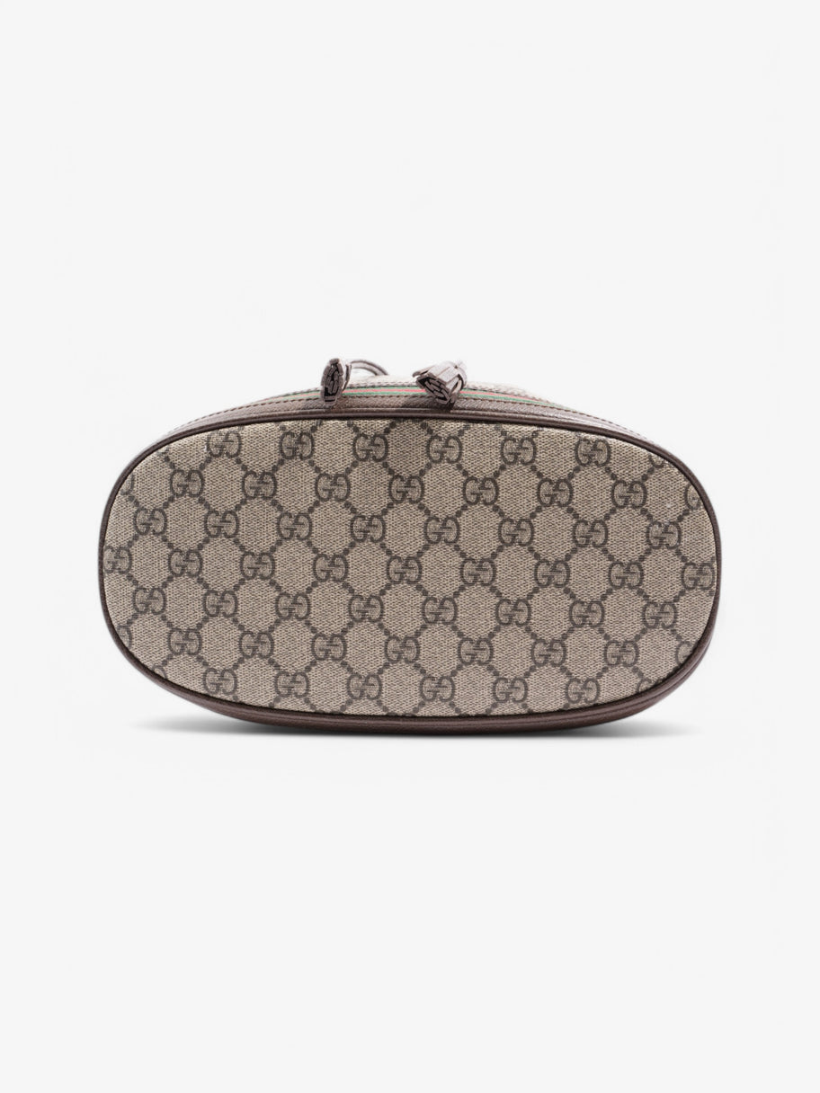 Gucci Ophidia GG Bucket Bag Beige  / Brown / Green Coated Canvas Image 6