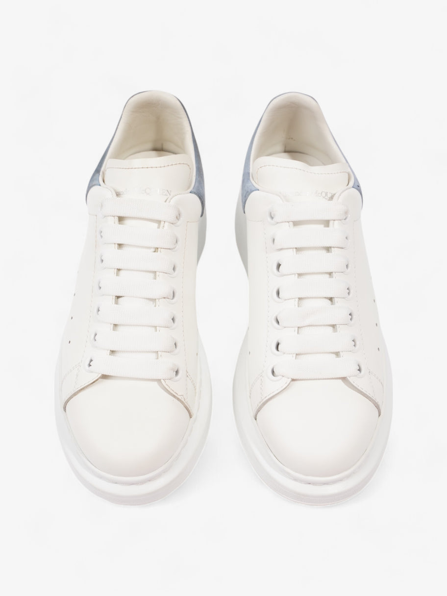 Alexander McQueen Oversized Sneakers White / Baby Blue Leather EU 38 UK 5 Image 8