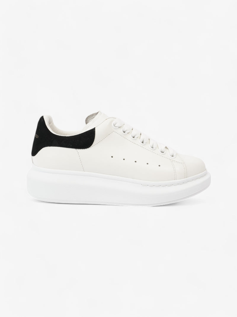  Alexander McQueen Oversized Sneakers White / Black Leather EU 37 UK 4