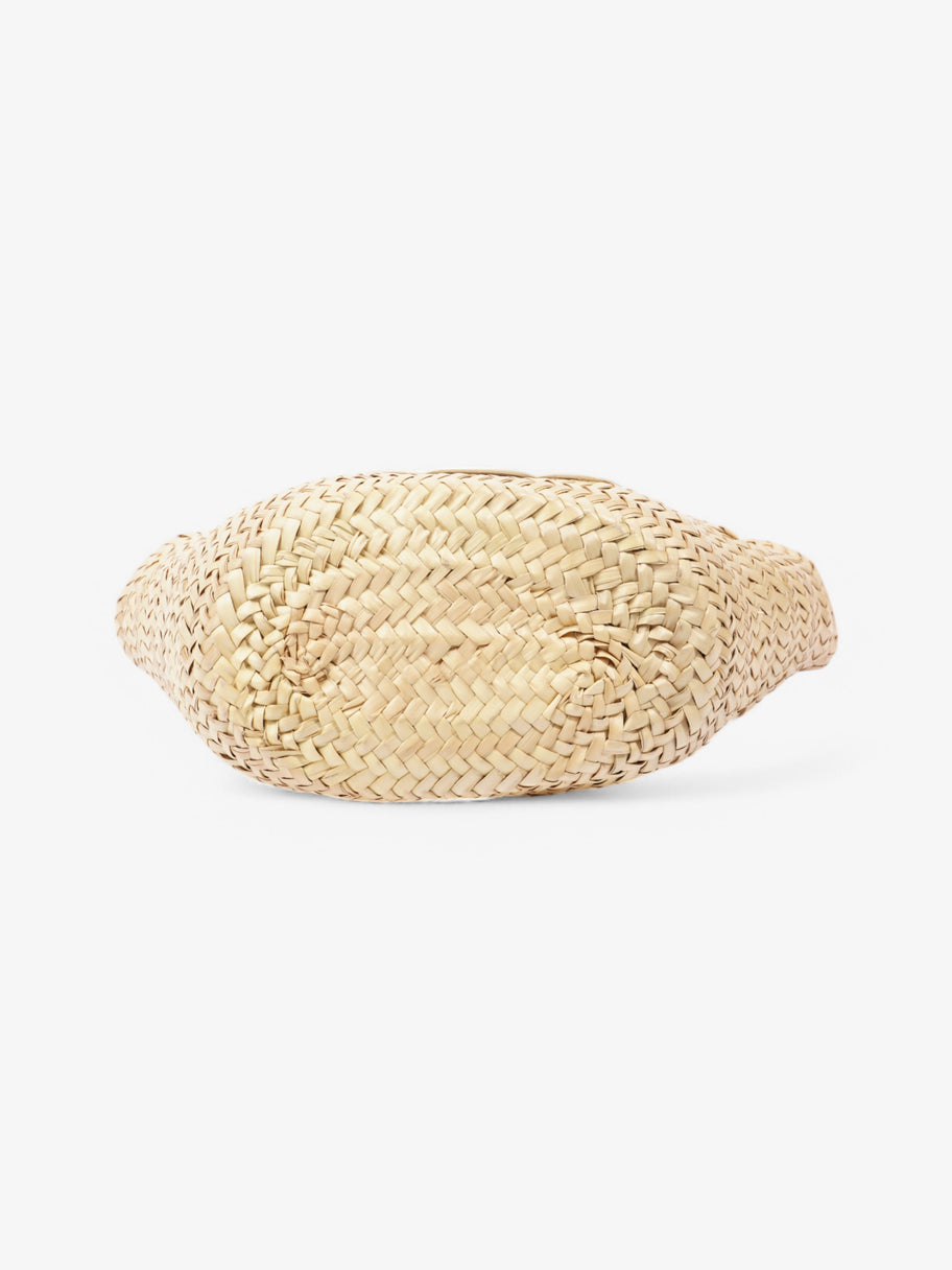 Celine Panier Beige  / White Palm Leaves Image 6