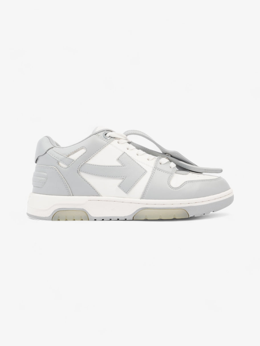 Off White Out Of Office Sneakers White  / Grey Leather EU 42 UK 8 Image 1
