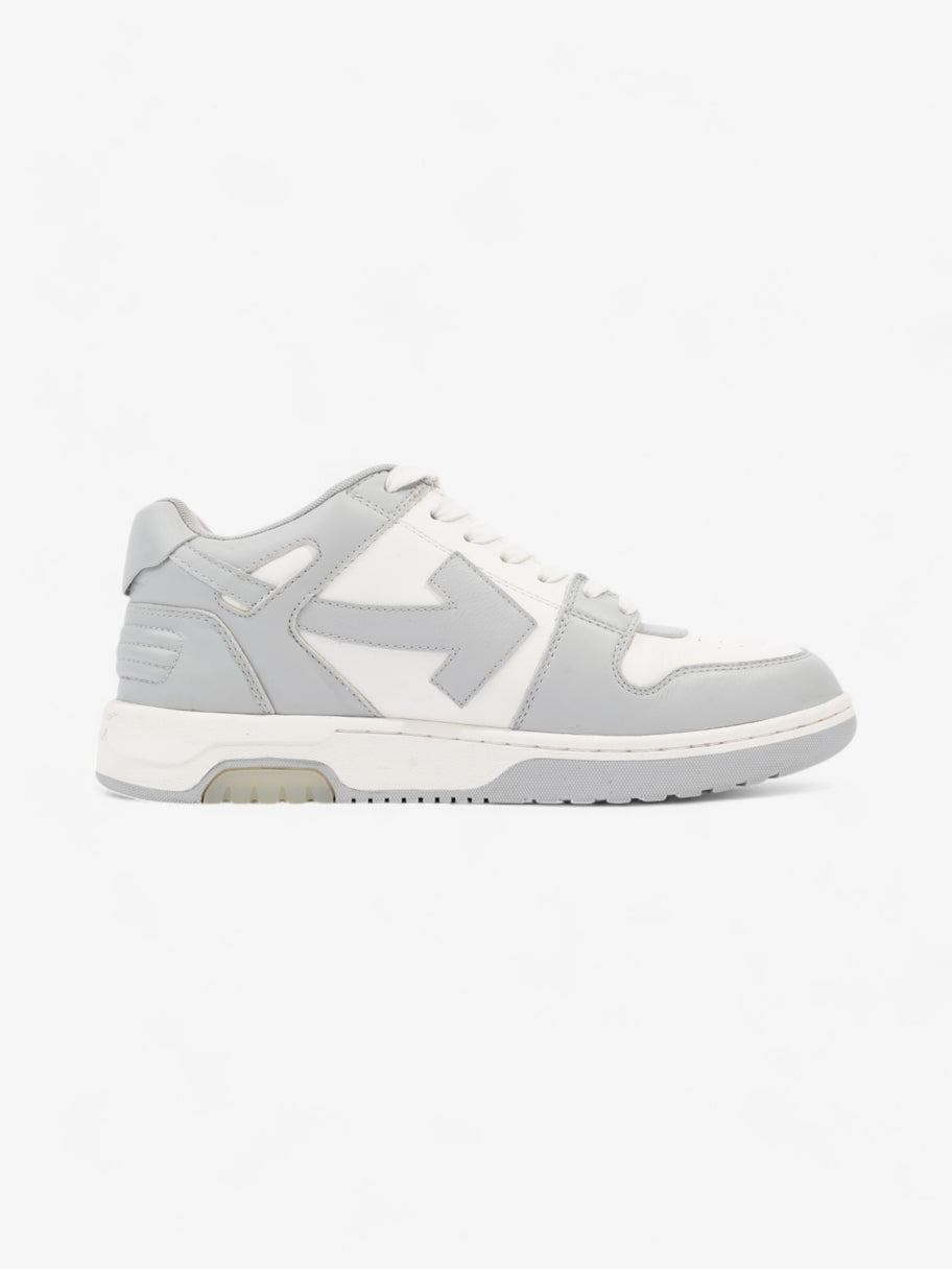 Off White Out Of Office Sneakers White  / Grey Leather EU 42 UK 8 Image 4